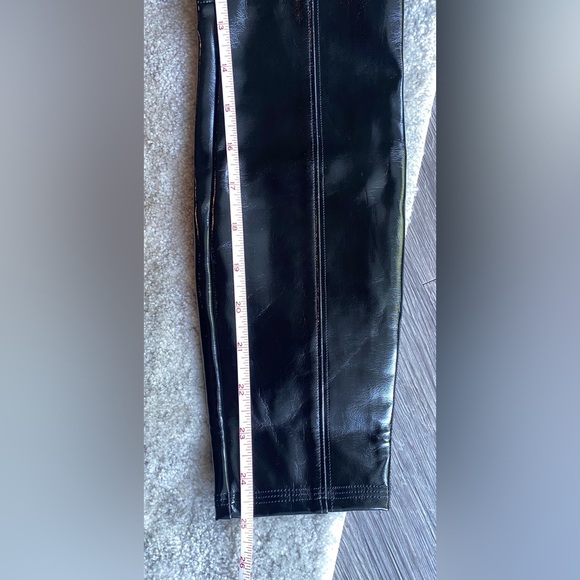 SPANX Faux Patent leather leggings NWT SM - Picture 6 of 11